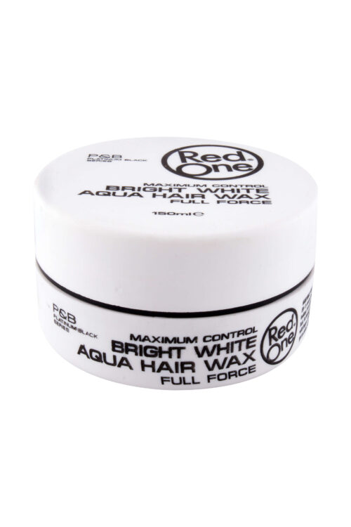 Red One Bright White Aqua Hair Gel Wax, 150 ml