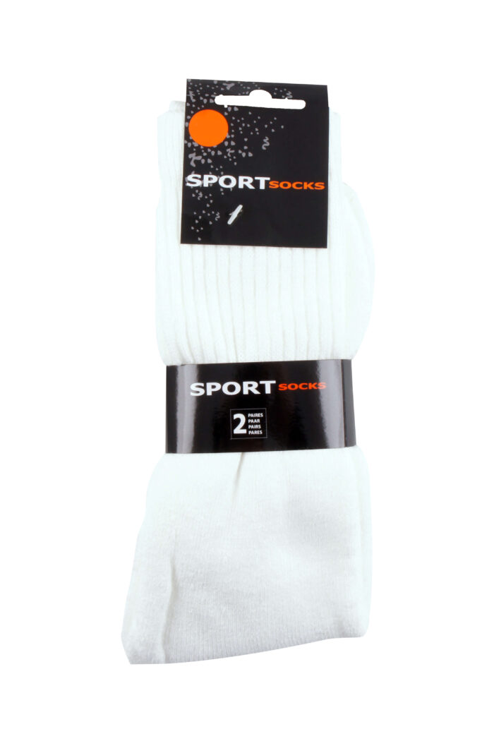 Sport Sok Wit 2 paar