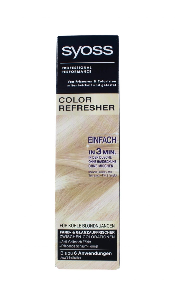 Syoss Color Refresher voor Alle Blonde Nuances