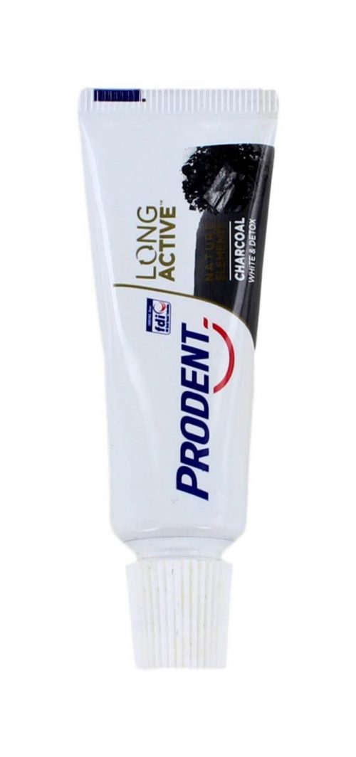 Prodent Tandpasta Long Active Charcoal, 16 ml