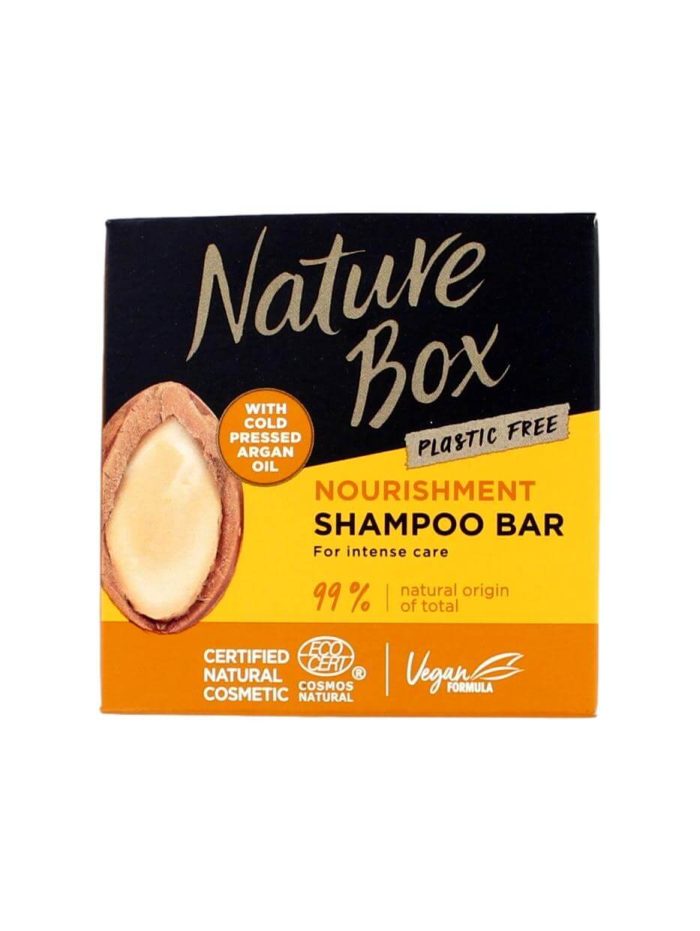 Nature Box Shampoo Bar Argan Oil, 85 gram