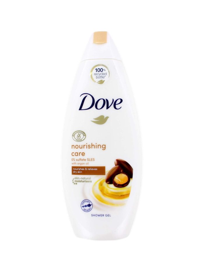 Dove Douchegel Nourishing Care Argan Oil, 250 ml