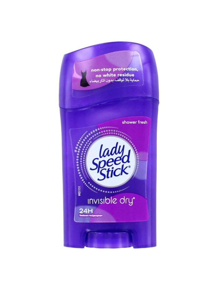 Lady Speed Stick Deodorant Stick Invisible Dry, 40 Gram