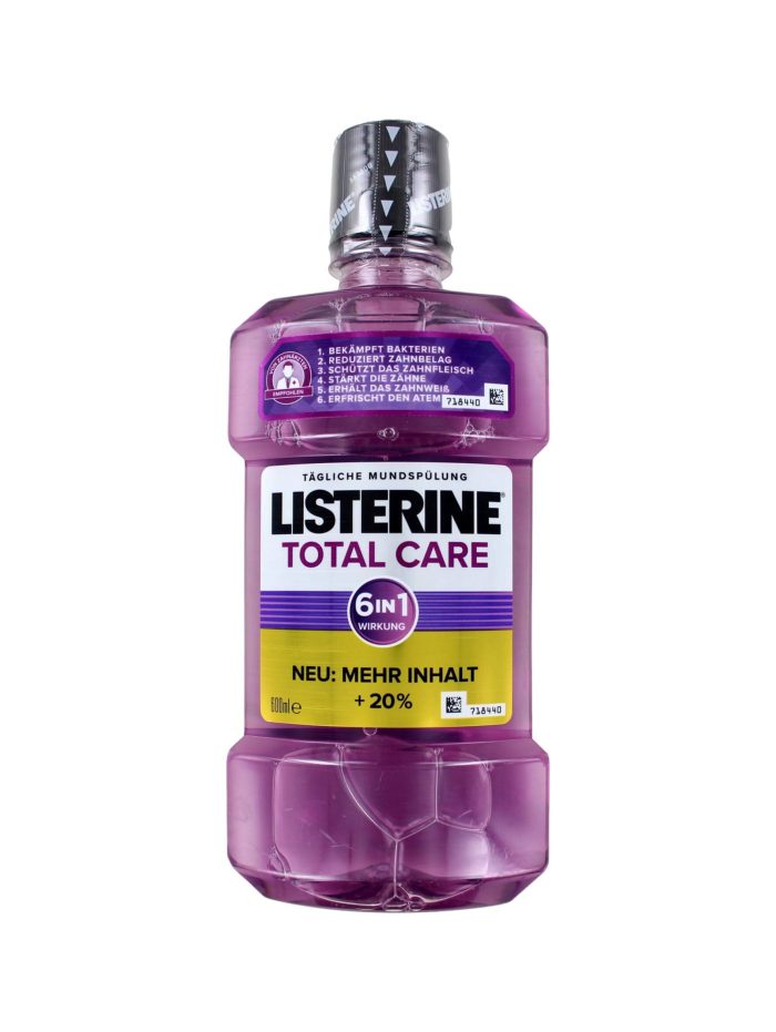 Listerine Mondwater Total Care, 600 ml