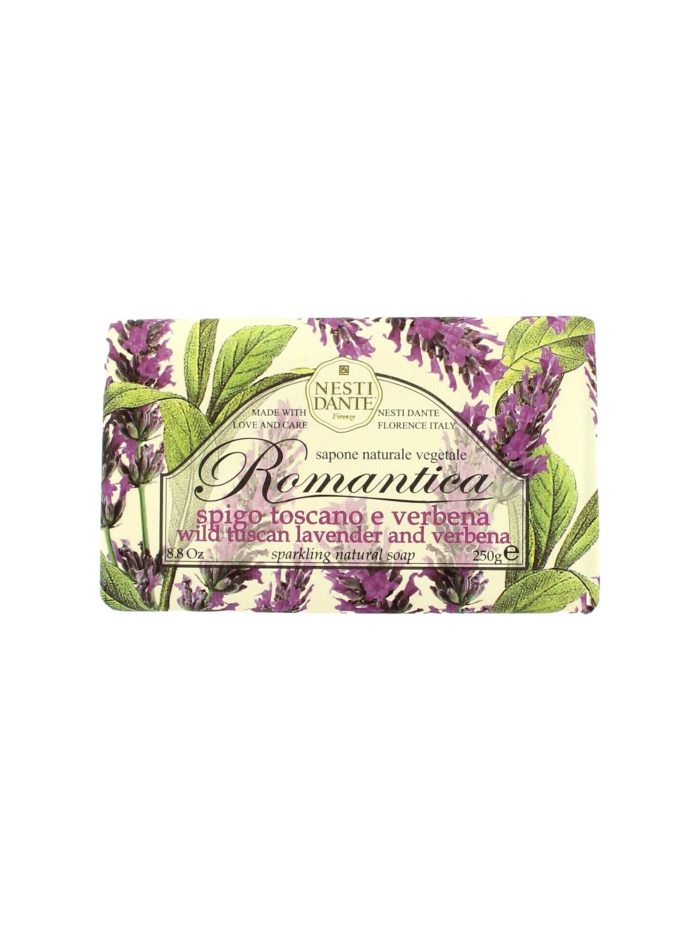 Nesti Dante Handzeepblokje Romantica Wild Tuscan Lavender, 250 Gram
