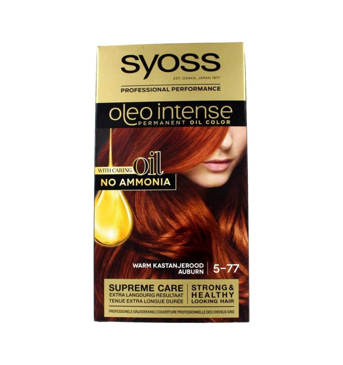Syoss Oleo Intense Haarverf 5-77 Warm Kastanjerood