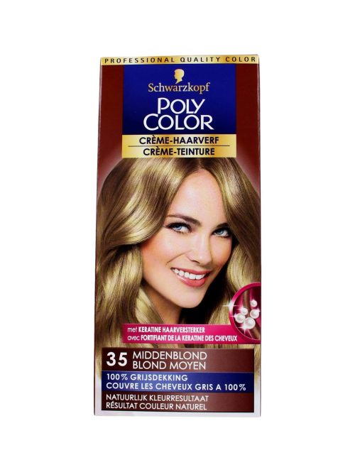 Poly Color Haarverf 35 Middenblond