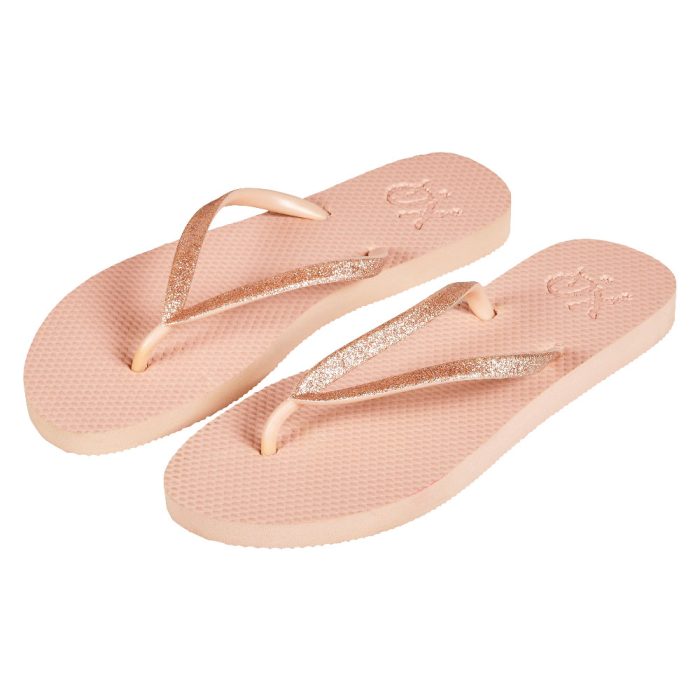 XQ Flipflops Glitter Antique Pink