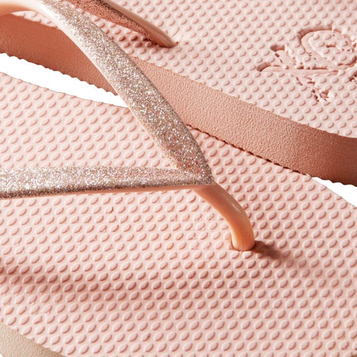 XQ Flipflops Glitter Antique Pink