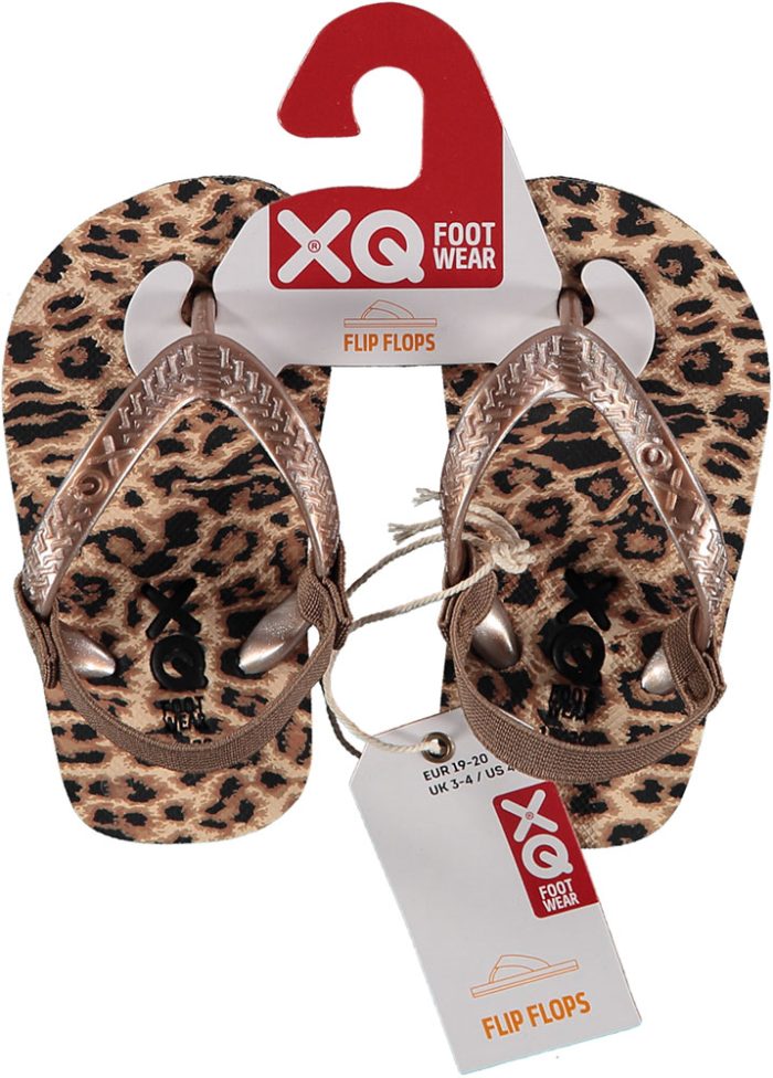 XQ Girls Flipflops Panter