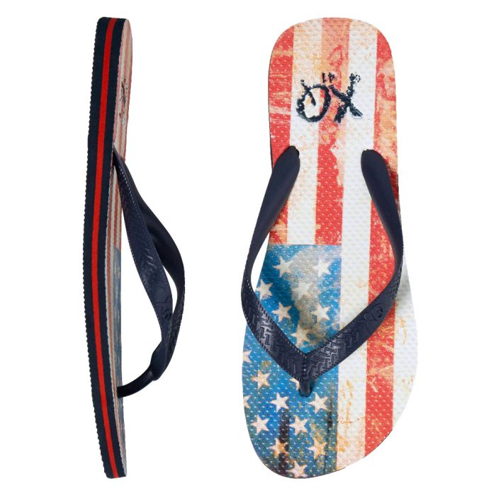 XQ Men Flipflops America