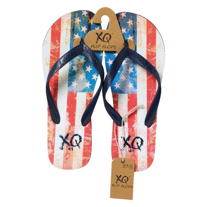 XQ Men Flipflops America