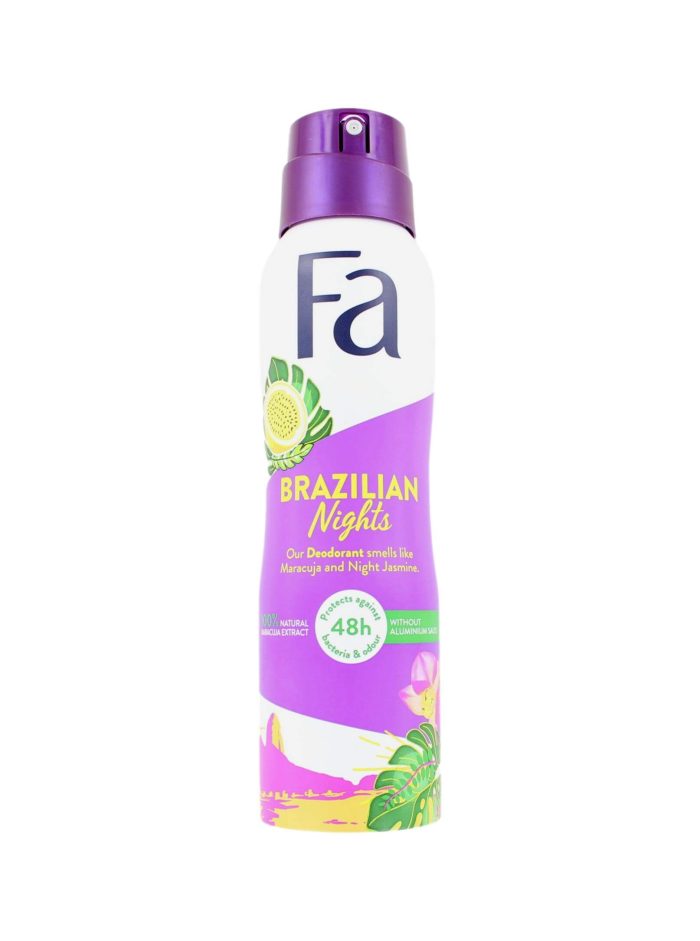 Fa Deodorant Spray Brazilian Nights, 150 ml