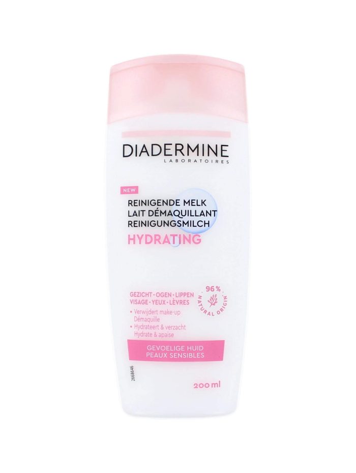 Diadermine Reinigingsmelk Gevoelige Huid, 200 ml