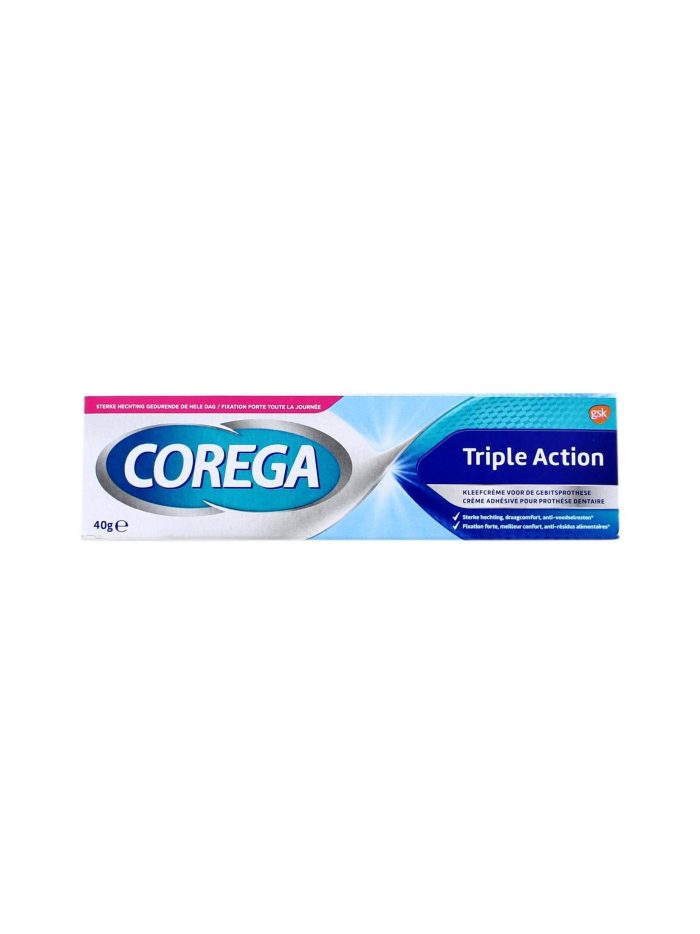 Corega Kleefcreme Triple Protection, 40 Gram