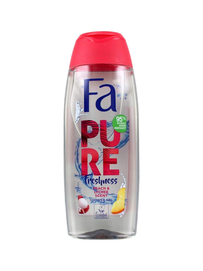 Fa Douchegel Pure Freshness Peach & Lychee, 250 ml