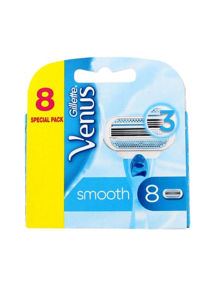 Gillette Scheermesjes Venus Smooth, 8 Stuks