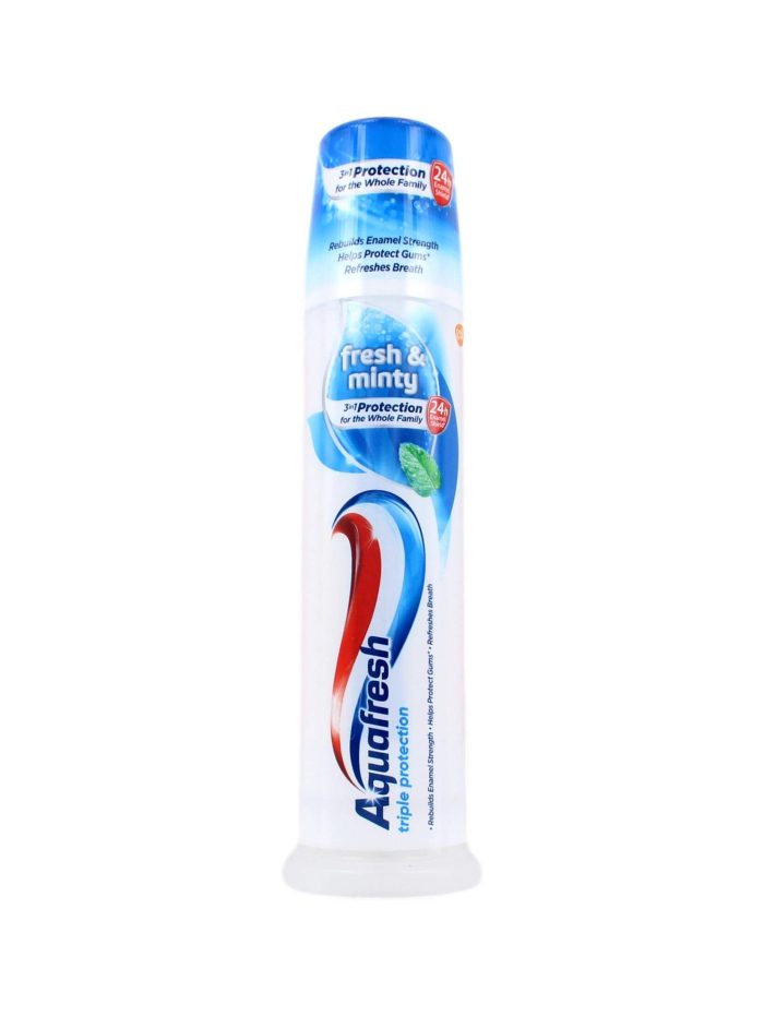 Aquafresh Tandpasta Pomp Fresh & Minty, 100 ml