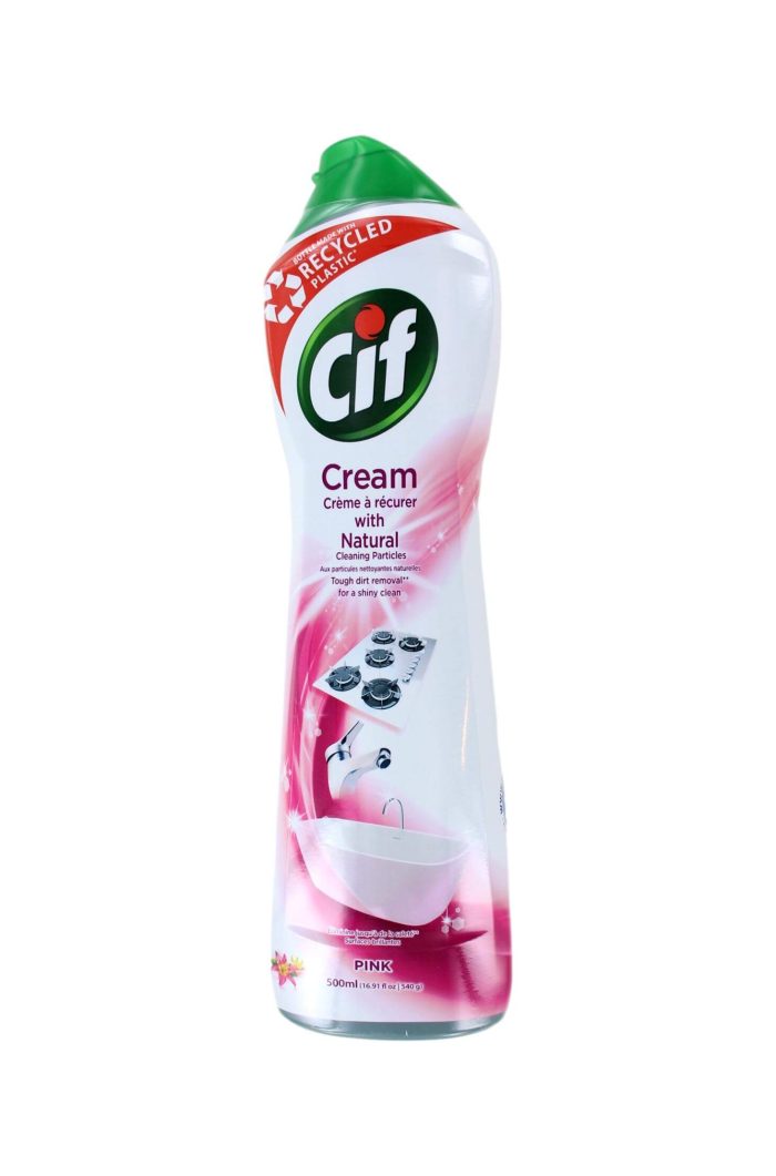 Cif Schuurmiddel Cream Pink Flower 500 ml