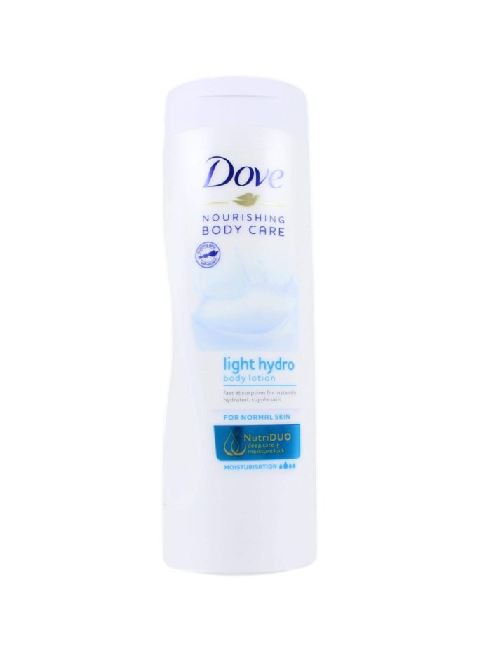 Dove Bodylotion Light Hydro, 400 ml