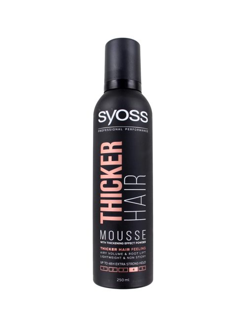 Syoss Mousse Thicker Hair, 250 ml