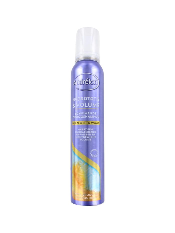 Andrelon Droogshampoo Schuim Hydratatie & Volume, 200 ml