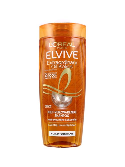 L'Oreal Elvive Shampoo Extraordinary Oil Fijne Kokos, 250 ml