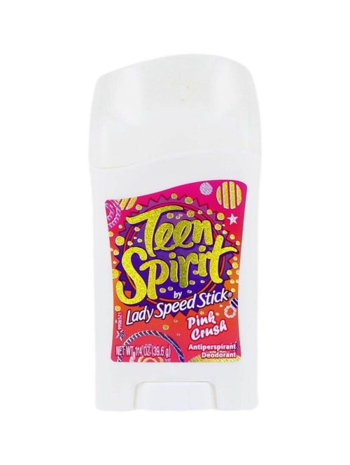 Lady Speed Stick Deodorant Stick Teen Spirit Pink Crush, 36.9 Gram