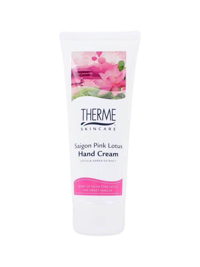 Therme Skincare Handcreme Saigon Pink Lotus, 75 ml