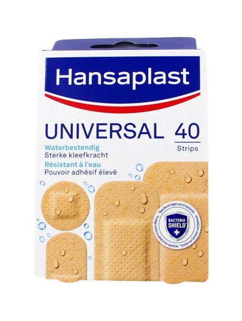 Hansaplast Pleisters Universal Waterbestendig, 40 Strips