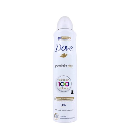Dove Deodorant Spray Invisible Dry, 250 ml
