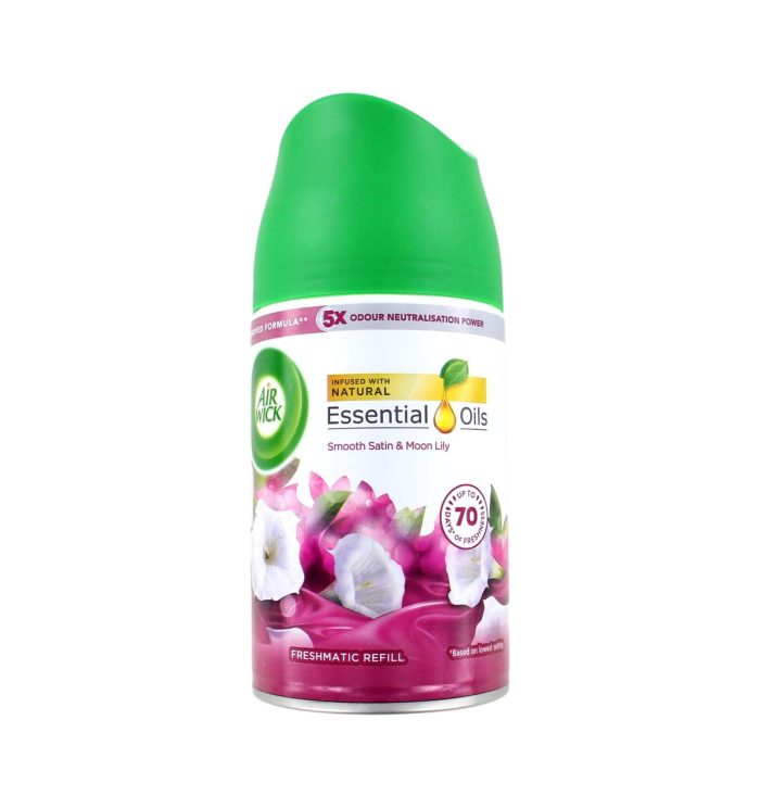 Airwick Freshmatic Navulling Smooth Satin & Moon Lilly, 250 ml