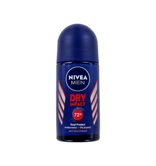 Nivea Men Deodorant Roller Dry Impact 72h, 50 ml