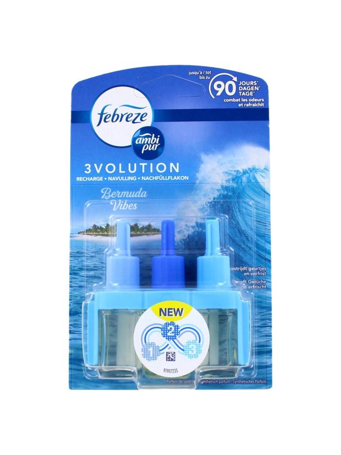 Febreze 3Volution Navulling Bermuda Vibes, 20 ml