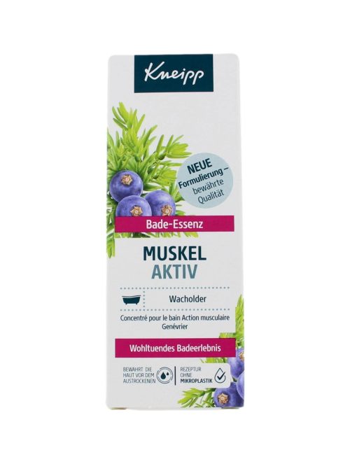 Kneipp Badolie Muskel Active Jeneverbes, 100 ml