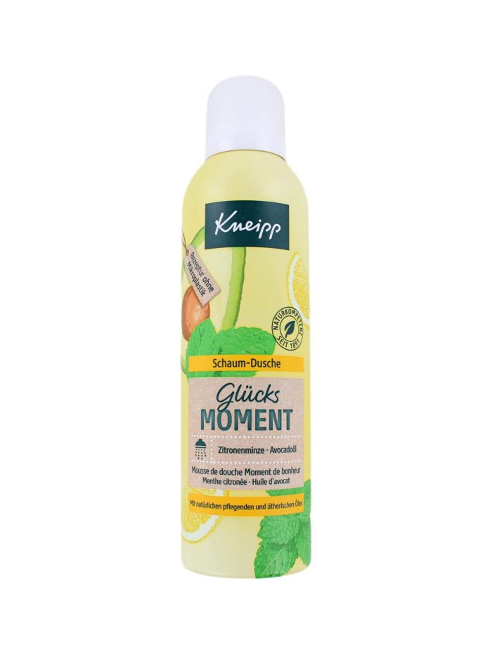 Kneipp Doucheschuim Happy Moments Citroenmint & Avocado Olie, 200 ml