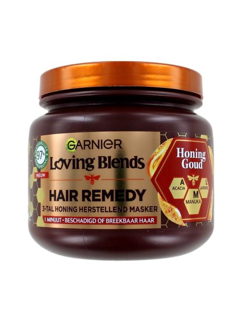 Garnier Loving Blends Haarmasker Honing Goud, 340 ml