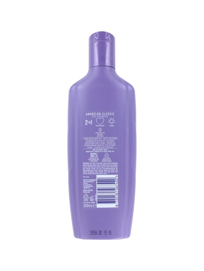 Andrelon Shampoo 2in1 Meloen & Aloë Vera, 300 ml
