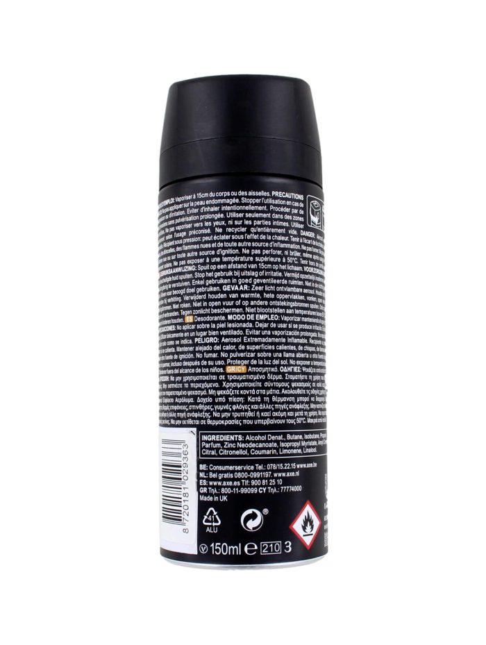 Axe Deodorant Spray Dark Temptation, 150 ml