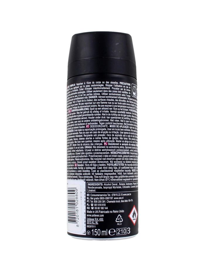 Axe Deodorant Spray Wild Bergamot & Pink Pepper, 150 ml
