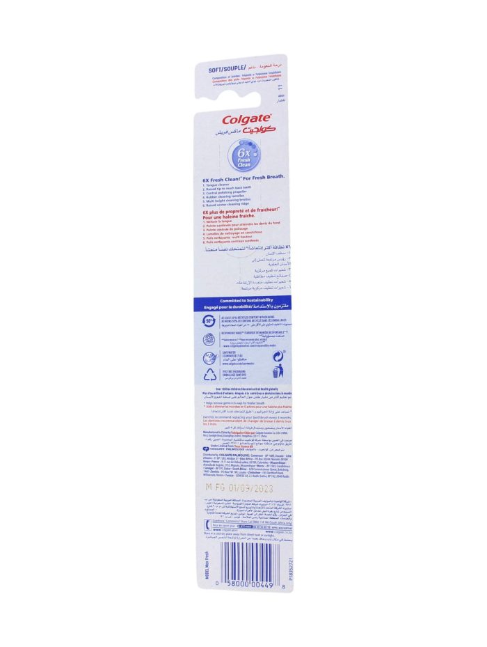 Colgate Tandenborstel Max Fresh Soft