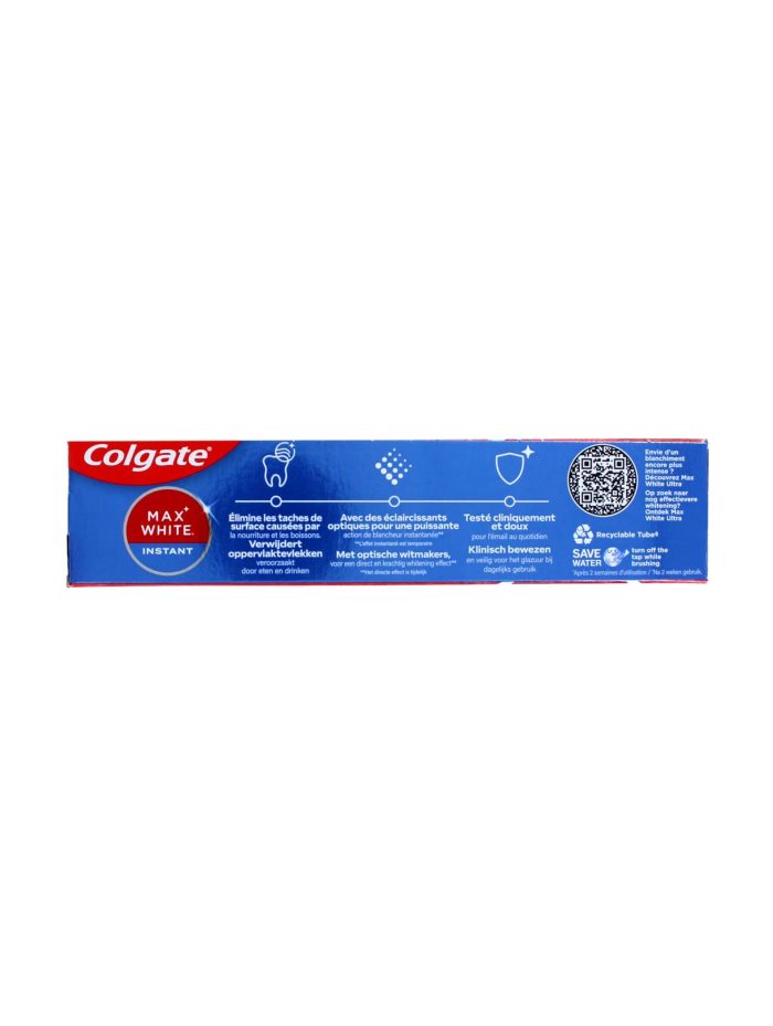 Colgate Tandpasta Max White Instant, 75 ml