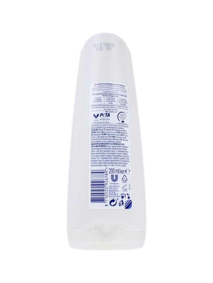 Dove Conditioner Anti Frizz, 200 ml