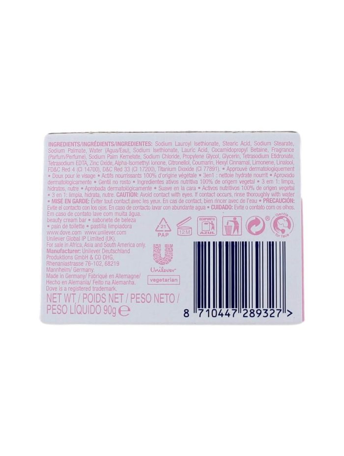Dove Handzeepblokje Pink, 90 Gram