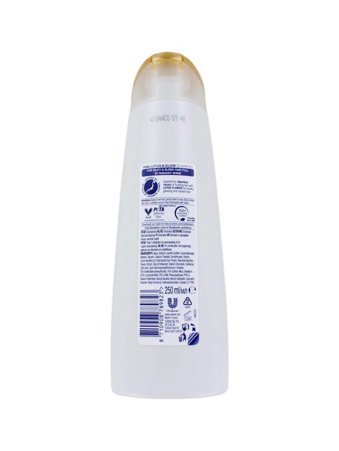 Dove Shampoo Pink Lotus, 250 ml