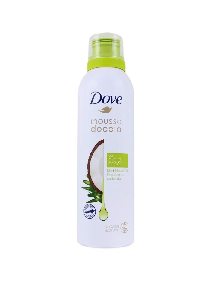 Dove Shower Mousse Coconut Oil, 200 ml