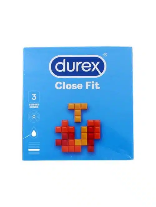 Durex Condooms Close Fit, 3 Stuks