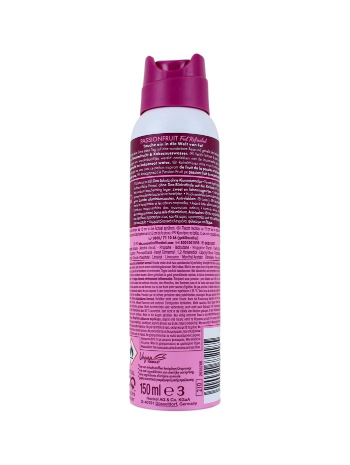 Fa Deodorant Spray Passionfruit, 150 ml