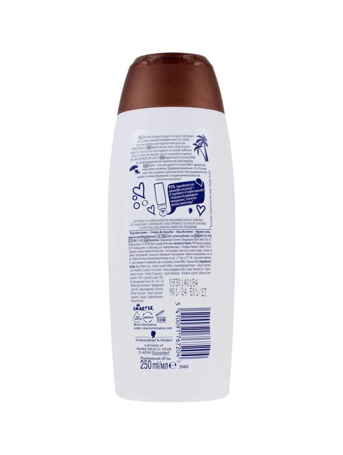Fa Douchegel Coconut Milk, 250 ml