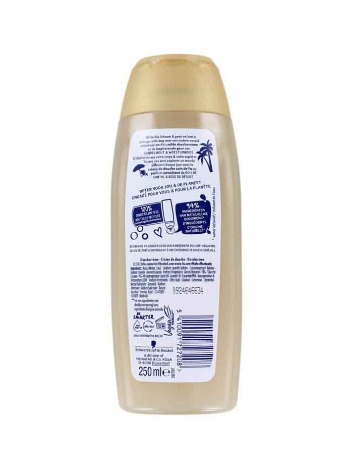 Fa Douchegel Oriental Moments Desert Rose Sandalwood Scent, 250 ml